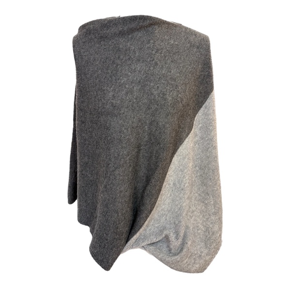 Celeste Wool & Cashmere Poncho - Picture 7 of 15